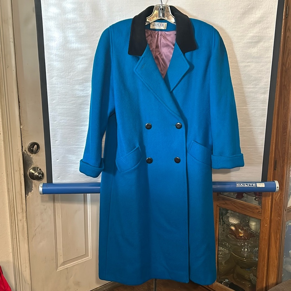 J.G. Hook 100% Wool pea coat